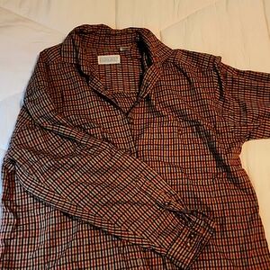 Land's end button up